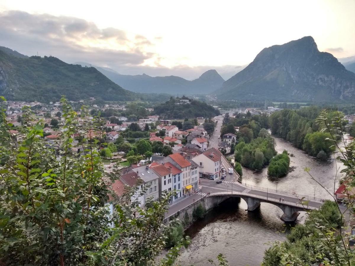Le Nopal Bleu Apartment Tarascon-sur-Ariege Luaran gambar